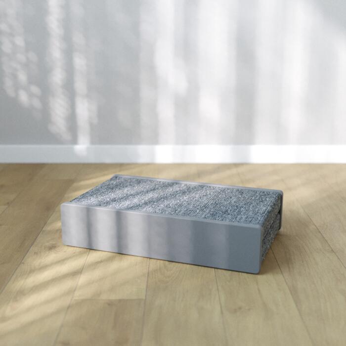 Когтеточка - лежанка Scratching Lounger M 50x32x10 см серый