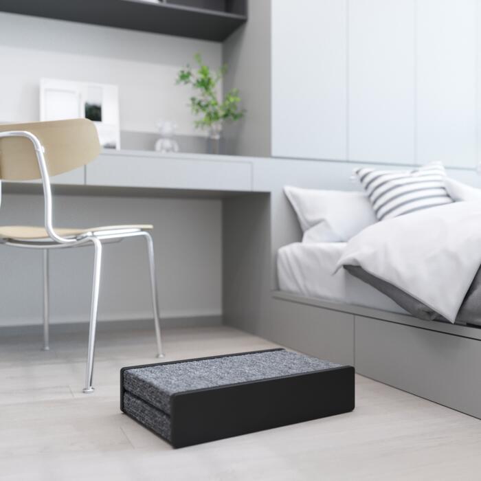 Когтеточка - лежанка Scratching Lounger M 50x32x10 см черный-3