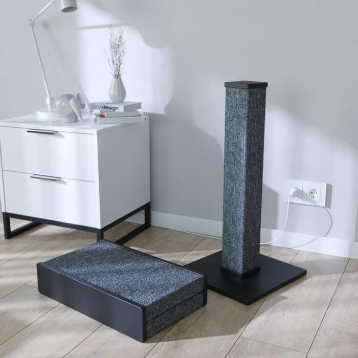 Когтеточка - лежанка Scratching Lounger M 50x32x10 см черный-6
