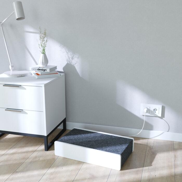 Когтеточка - лежанка Scratching Lounger M 50x32x10 см белый -5