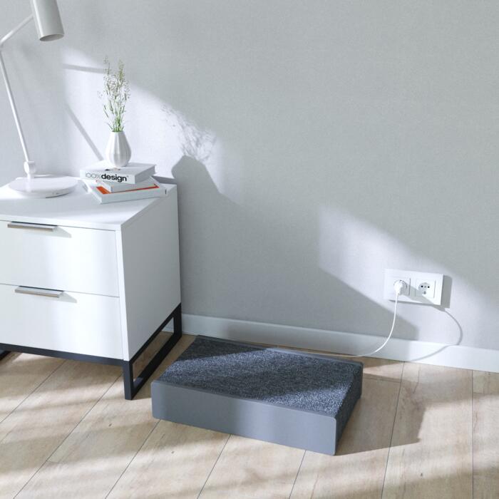 Когтеточка - лежанка Scratching Lounger M 50x32x10 см серый-5